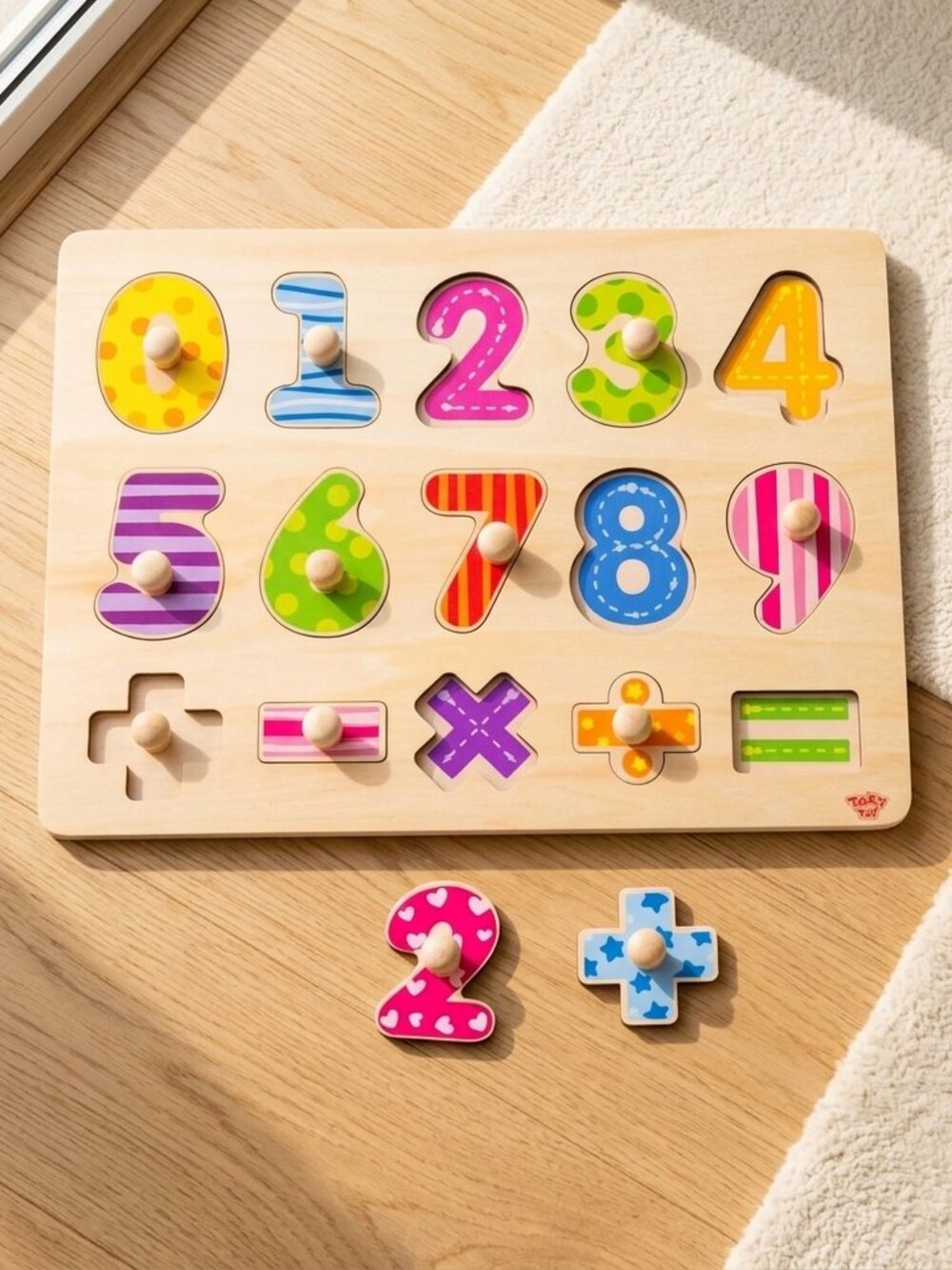 Brand New Montessori Wooden Vegetable Matching Game – Toddler Sensory Toy